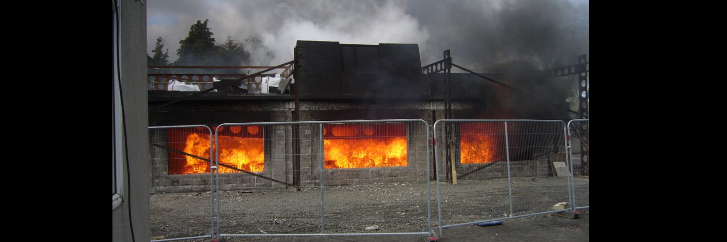 Ulster fire test